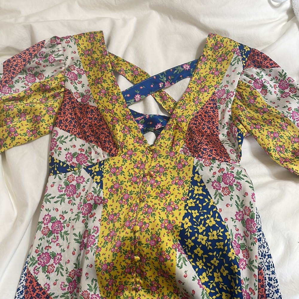 ASOS Multicolor Button-front Dress